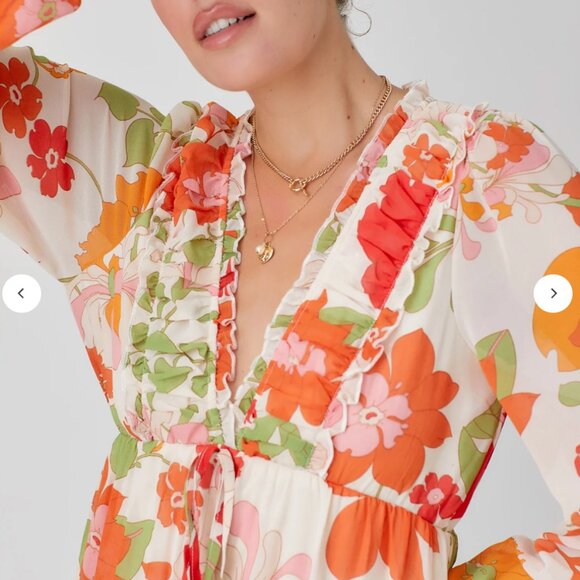 Dress Up Floral Dress - Picture 2 of 4